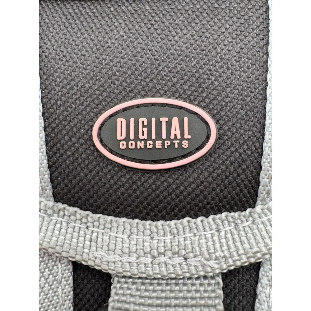 Digital‎ Concepts Camera Case Black Grey DC-24 Padded Buckle Pouch